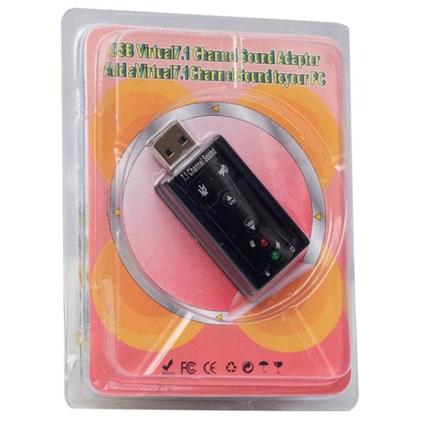 Powermaster 7.1 Ch Usb 2.0 Ses Kartı Pm-18063 - Görsel 3