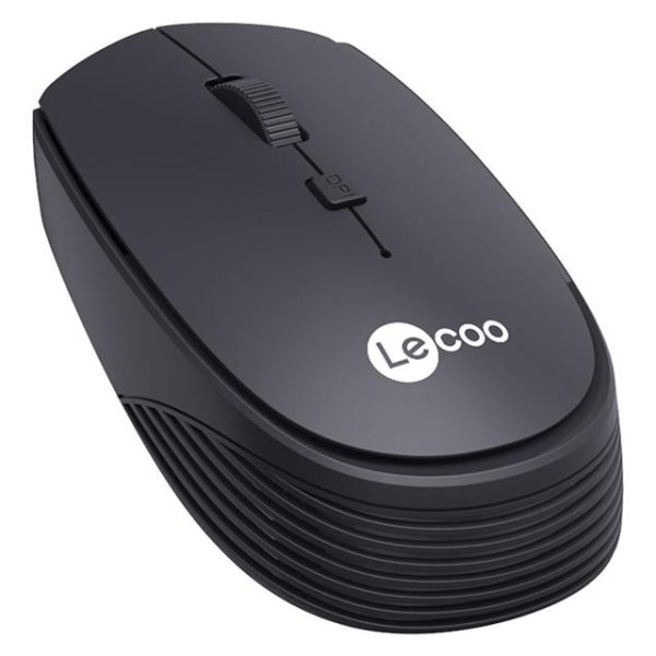 Lenovo Lecoo Ws202 1600 Dpı 4 Tuşlu Kablosuz Mouse Siyah - Görsel 2