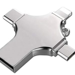 Faster Fs-26598 4 In 1 16gb Flash Bellek (usb - Type-c - Micro Usb - Lightning)