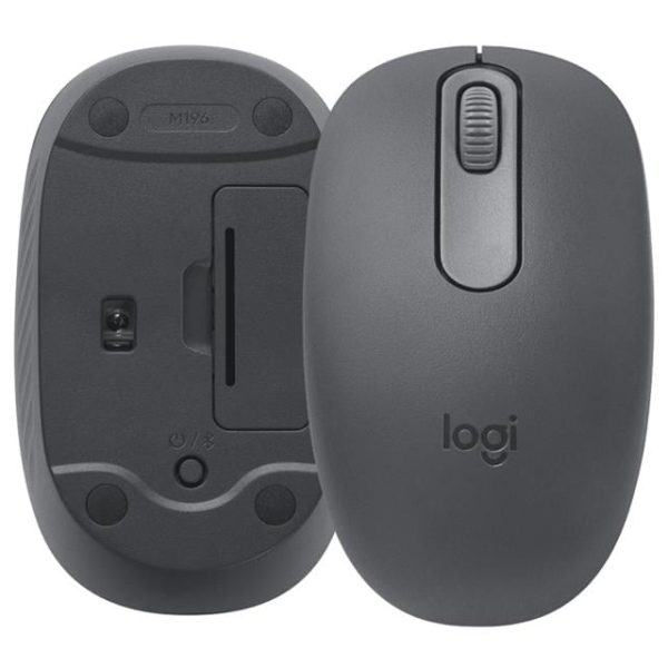 Logitech M196 1000dpı Optik Kablosuz Bluetooth Mouse Gri 910-007459