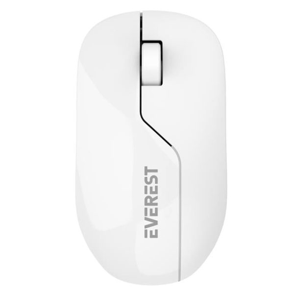 Everest Smw-973 Usb Beyaz 2.4ghz 1200dpı Kablosuz Optik Mouse 5 Metre Menzilli - Görsel 2