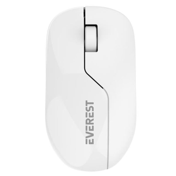 Everest Smw-973 Usb Beyaz-mavi 2.4ghz 1200dpı Kablosuz Optik Mouse 5 Metre Menzilli - Görsel 2
