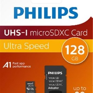 Philips Fm12mp45b/00 128gb Class10 Uhs-ı U1 Tf Adaptörlü Micro Sdxc Hafıza Kartı