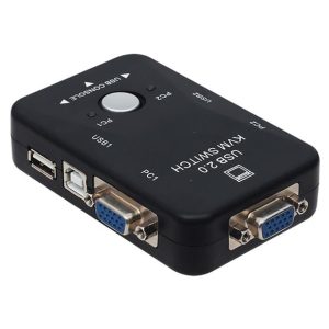 Powermaster Pm-12690 2 Kanal Vga Kvm Switch (2 Bilgisayarı Tek Elden Yönetin)