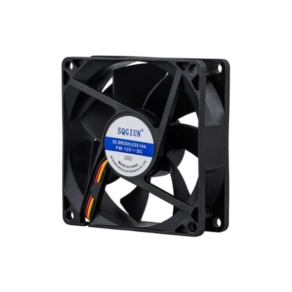 Powermaster Ic-216 Fırçasız Dc Fan 80x80x25mm 12 Volt 3 Pin (seri 1) - Görsel 2
