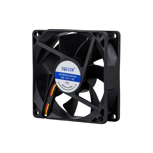 Powermaster Ic-216 Fırçasız Dc Fan 80x80x25mm 12 Volt 3 Pin (seri 1) - Görsel 2