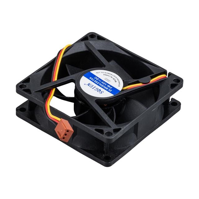 Powermaster Ic-216 Fırçasız Dc Fan 80x80x25mm 12 Volt 3 Pin (seri 1) - Görsel 3