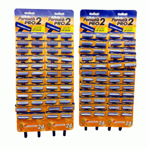 PERMATİK PRO 2 ÇİFT BIÇAKLI SAPLI JİLET 96 PARÇA (5296)