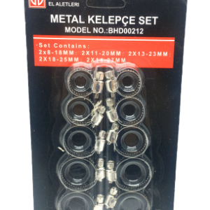 10 PARÇA  METAL HORTUM KELEPÇESİ SET (5296)