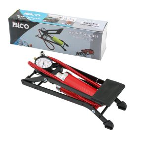 YATAY MODEL KALIN PİSTONLU AYAK POMPASI OTO-ARAÇ - BİSİKLET-MOTOR LASTİK - TOP - ŞİŞME YATAK-HAVUZ (5296)