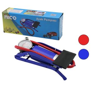 YAYAT MODELİNCE PİSTONLU AYAK POMPASI OTO-ARAÇ - BİSİKLET-MOTOR LASTİK - TOP - ŞİŞME HAVUZ-YATAK (5296)
