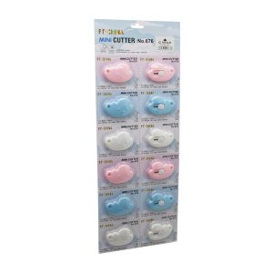 12 ADET MINI CUTTER MİNİ CEP - ÇANTA FALÇATA - MAKET BIÇAK (5296)