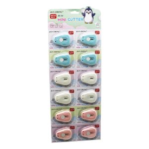 12 ADET MİNİ CEP - ÇANTA PENGUEN FALÇATA - MAKET BIÇAK (5296)