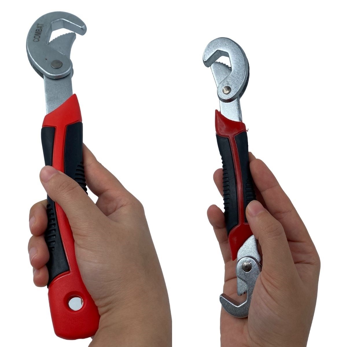 Çok Fonksiyonlu Ergonomik Ayarlanabilir Büyük Küçük Akıllı Pense Anahtar 2li Set (5296) - Görsel 3