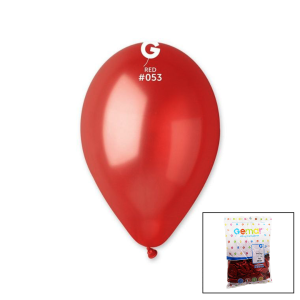 GM-110-53 METALİK - KIRMIZI BALON 11&apos;&apos; - 28CM - 100 PARÇA (5296)