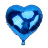 Kalp Balon Folyo Mavi 45 cm 18 inç (5296)