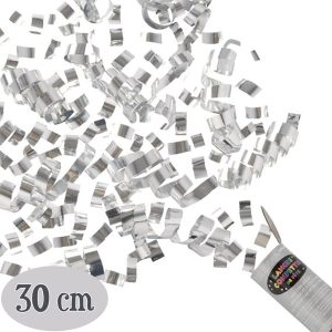 Gümüş Renk Konfeti 30 cm (5296)