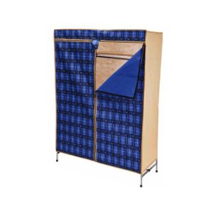 PORTATİF GARDROP METAL İSKELET - BEZ ÖRTÜ 42X105CM (5296)