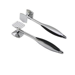 ÇELİK  ÇOK AMAÇLI  TOKMAK MODELİ   METAL  DÖVECEK  6GEN ÇİFT TARAFLI= DÜZ - PİRAMİT (5296)