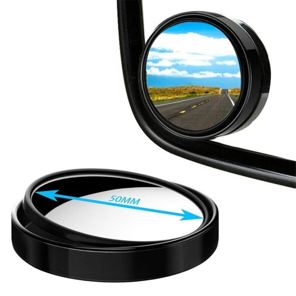 BUFFER® Otomobil Geniş Açılı Araç Kör Nokta Dikiz Aynası Dikiz Aynası 1 Çift - Görsel 4