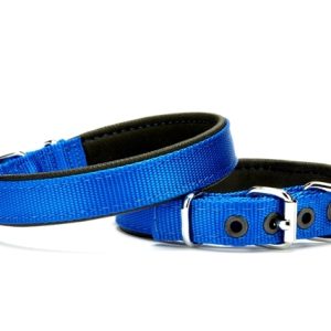 Softlu Köpek Boyun Tasması 1,5 cm x 35 cm Mavi