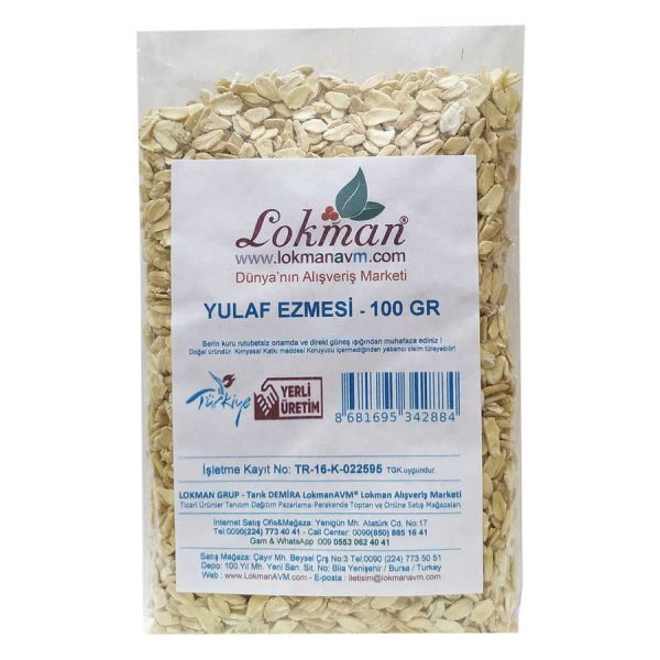 Yulaf Ezmesi Doğal 100 Gr Paket - Görsel 2