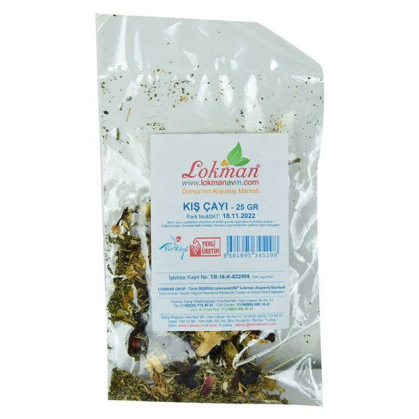 sel Karışık Osmanlı Çayı Kış Çayı 25 Gr Paket - Görsel 2