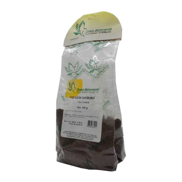 Üzüm Çekirdeği Öğütülmüş Doğal 100 Gr Paket - Görsel 2