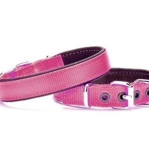 Yumuşak Doku Köpek Boyun Tasması 1,5/35 cm Pembe