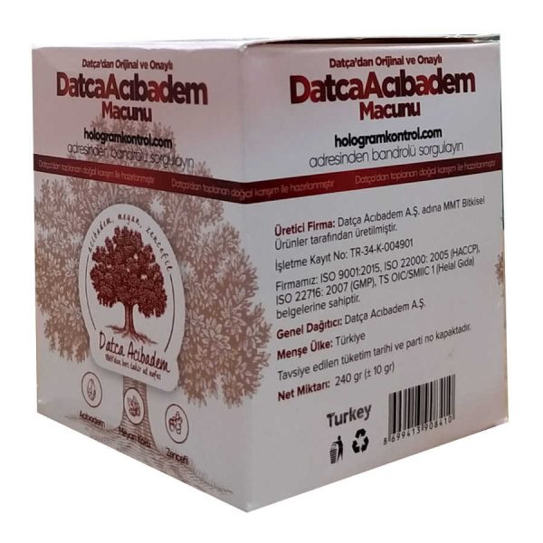 Acıbadem Macunu 240 Gr - Görsel 4