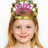 Altın Renk Happy Birthday Yazılı Doğum Günü Tacı 60 cm