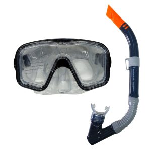 Maske Şnorkel Safari Dalış Seti Tepered Cam /113CSB