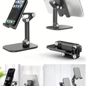 4 Hareket Noktalı Katlanabilir Masa Üstü Tablet Telefon Tutucu Ayarlanabilir Stand