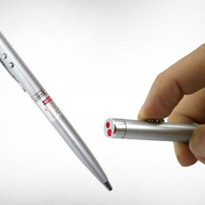 Lazerli ve Led Işıklı Tükenmez Kalem
