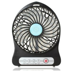 Şarjlı Taşınabilir Mini Fan - Vantilatör
