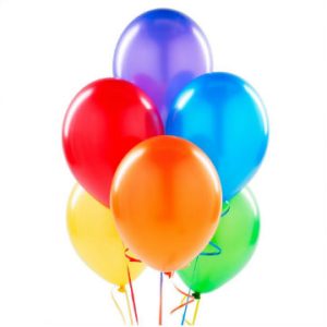 Renkli Balon – 25 Adet