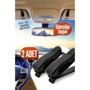 Engithalat Araç Gözlük Tutucu Güneşliğe Uygun Mini 2 ADET