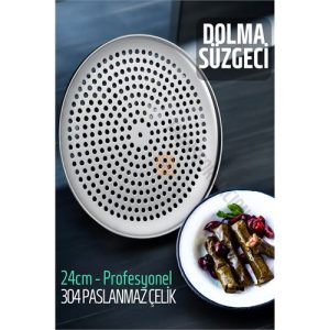 Engithalat Sarma Dolma Süzgeci 24 cm 304 Paslanmaz Çelik