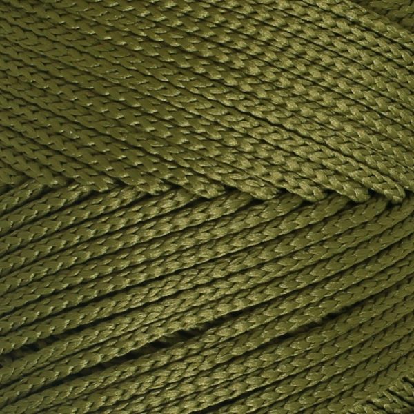 Loren Polyester Soft Macrame Yeşil El Örgü İpi - LM010 - 34429 - Görsel 2