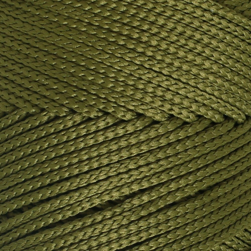 Loren Polyester Soft Macrame Yeşil El Örgü İpi - LM010 - 34429 - Görsel 2
