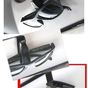 BUFFER® Araç İçi Mandallı Güneş Gözlüğü Kartvizit Tutacağı Klips Aparat
