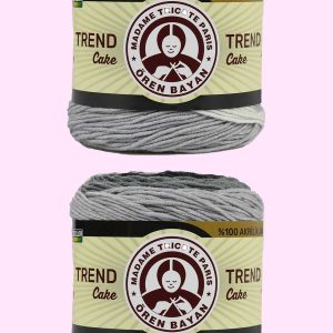 2 Adet Trend Cake Batik Ebruli El Örgü İpi 629