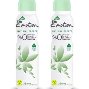 2 Adet Natural Breeze Kadın Deodorant Sprey 150 ml