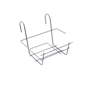 Küçük Balkon Saksı Askısı Ferforje 30CM