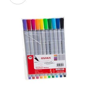 10 lu Osaka 10 Lu Fineliner Kalem