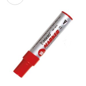 12 adet Mikro 6010 15gr Jumbo Marker Kırmızı