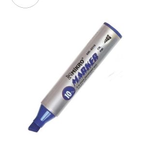 12 adet Mikro 6010 15gr Jumbo Marker Mavi