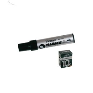 12 adet Mikro 6010 15gr Jumbo Marker Siyah
