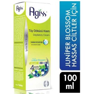 AGISS Tüy Dökücü Krem (HASSAS CİLTLER) 100ml