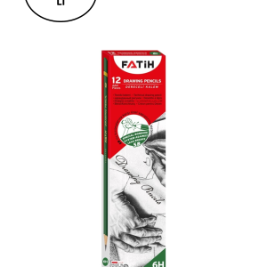 12 Adet Fatih 6h Dereceli Kalem